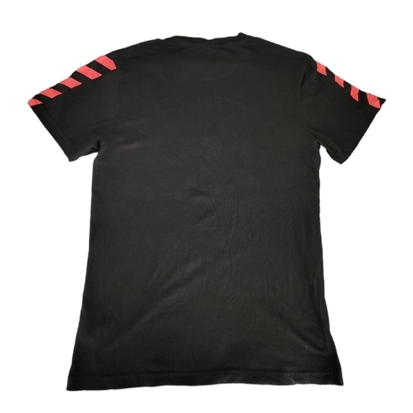 Men's WT02 Embroidered NASA Graphic Short Sleeves Black T-shirt - Picture 3 of 6